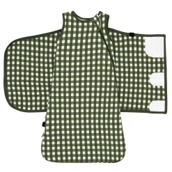 Kyte Baby Sleep Bag Swaddler in 1.0 Gingham Fir Best
