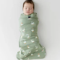 Kyte Baby Sleep Bag Swaddler in 1.0 Silly Goose Hot