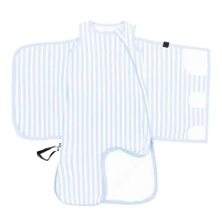 Kyte Baby Sleep Bag Swaddler in Small Mist Stripe 1.0 New