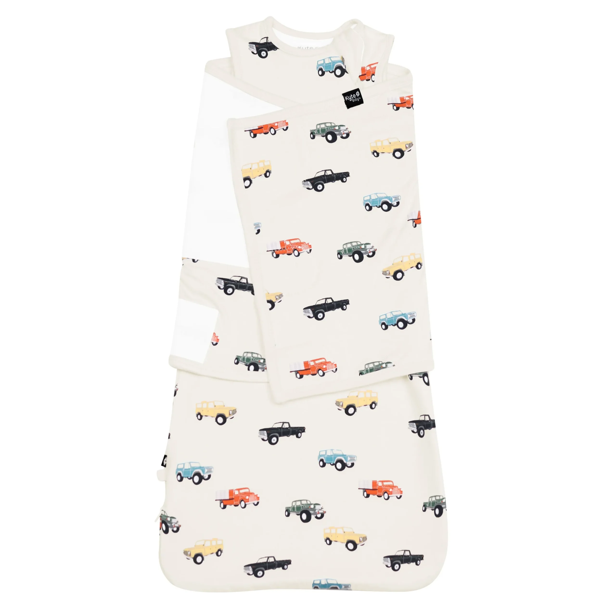 Kyte Baby Sleep Bag Swaddler in 0.5 Vintage Truck New