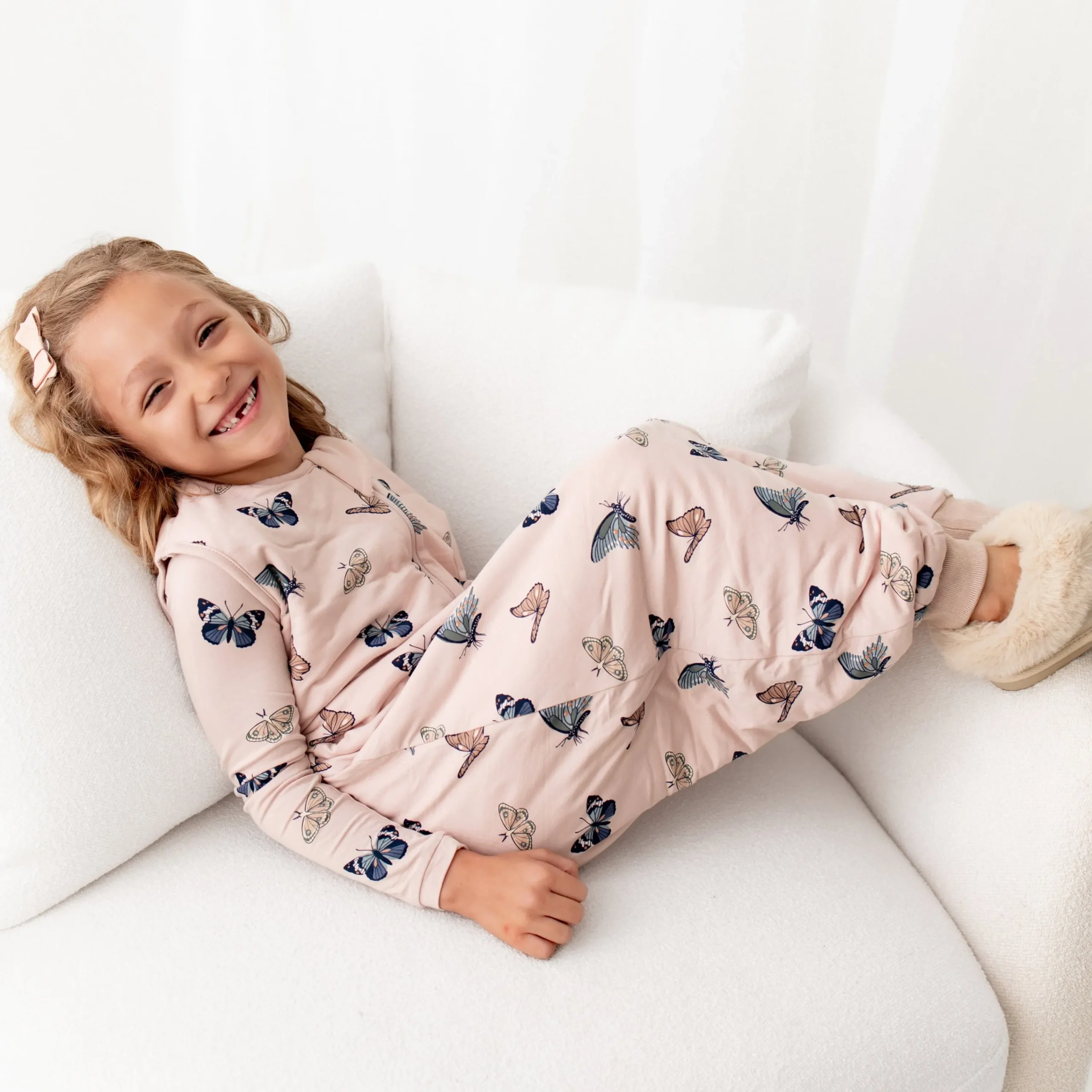 Kyte Baby Sleep Bag Walker in 1.0 Blush Butterfly Sale