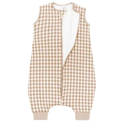 Kyte Baby Sleep Bag Walker in 1.0 Gingham Bisque Best