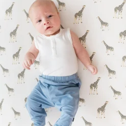 Kyte Baby Sleeveless Bodysuit in Cloud Best