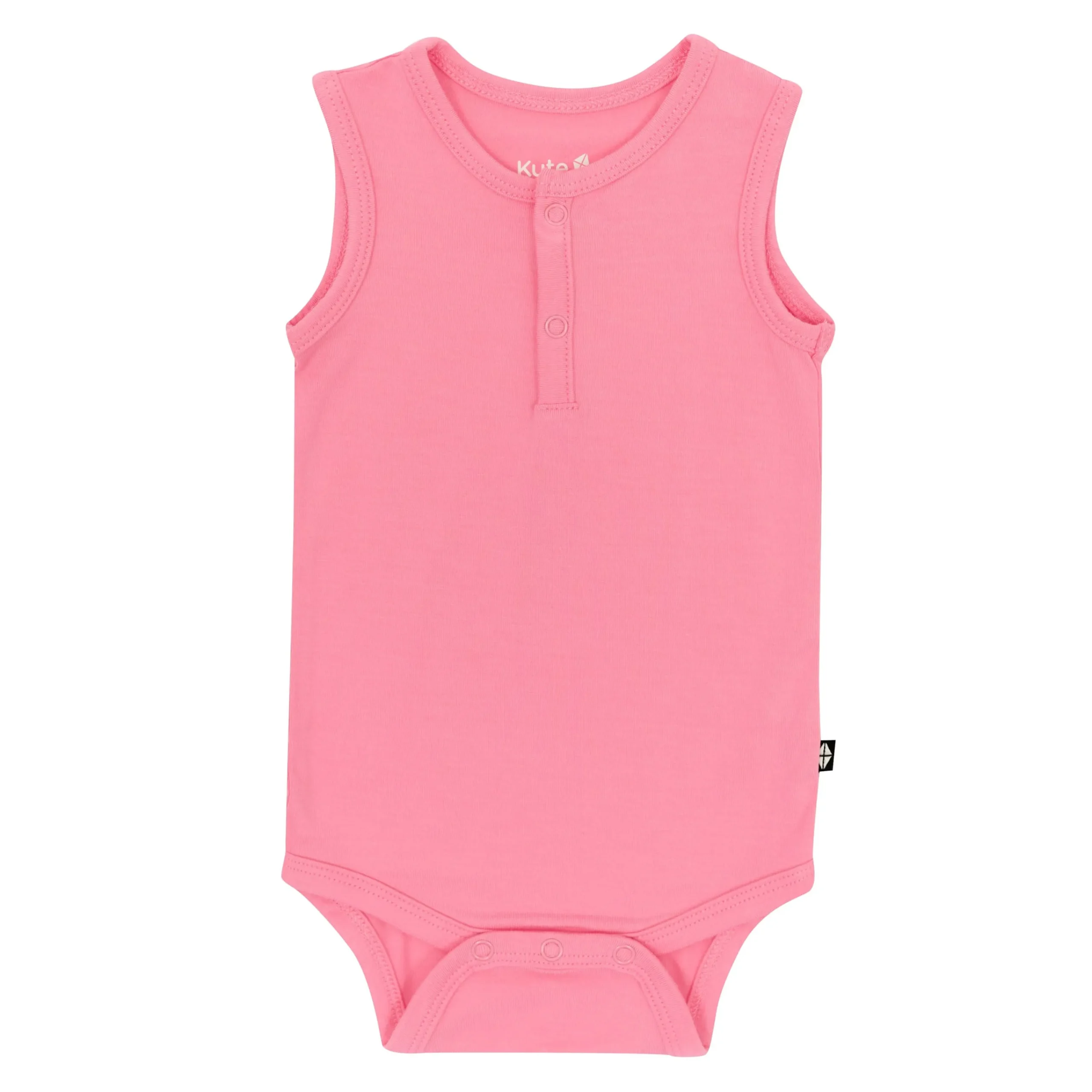 Kyte Baby Sleeveless Bodysuit in Guava Online
