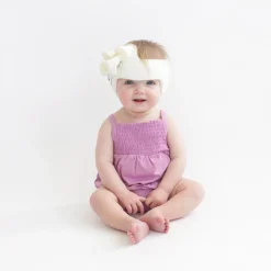 Kyte Baby Smocked Bubble Romper in Poi Discount