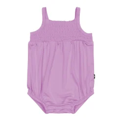 Kyte Baby Smocked Bubble Romper in Poi Discount