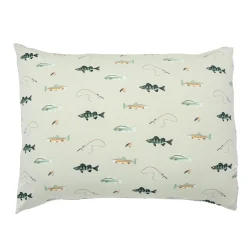 Kyte Baby Standard Pillowcase in Fishing Clearance