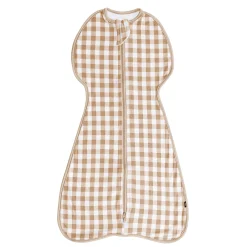 Kyte Baby Swaddle Bag in 0.5 Gingham Bisque New