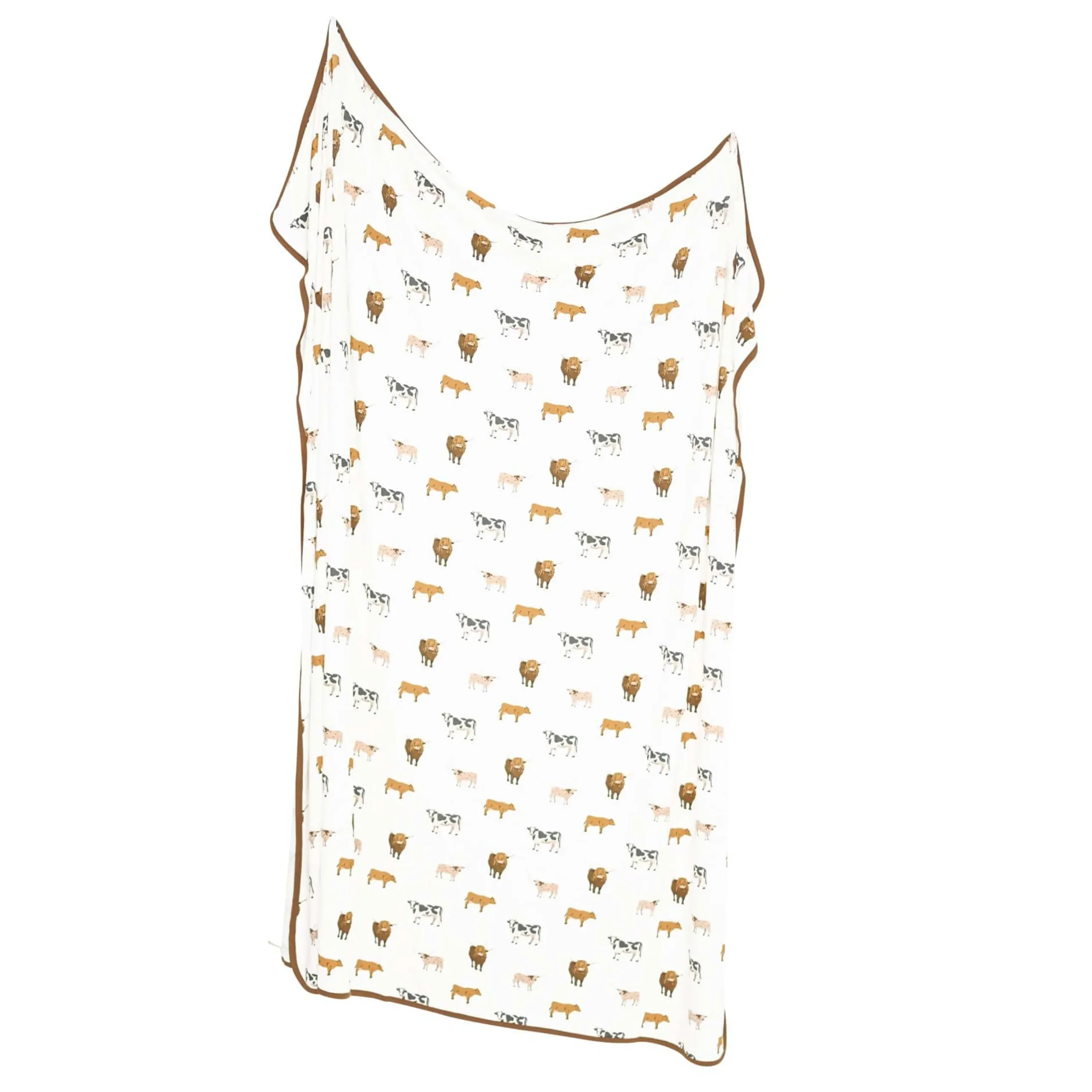 Kyte Baby Swaddle Blanket in Moo Discount