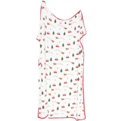 Kyte Baby Swaddle Blanket in Santa Sleigh Best