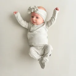 Kyte Baby Take Me Home Set with Bow in Oat New