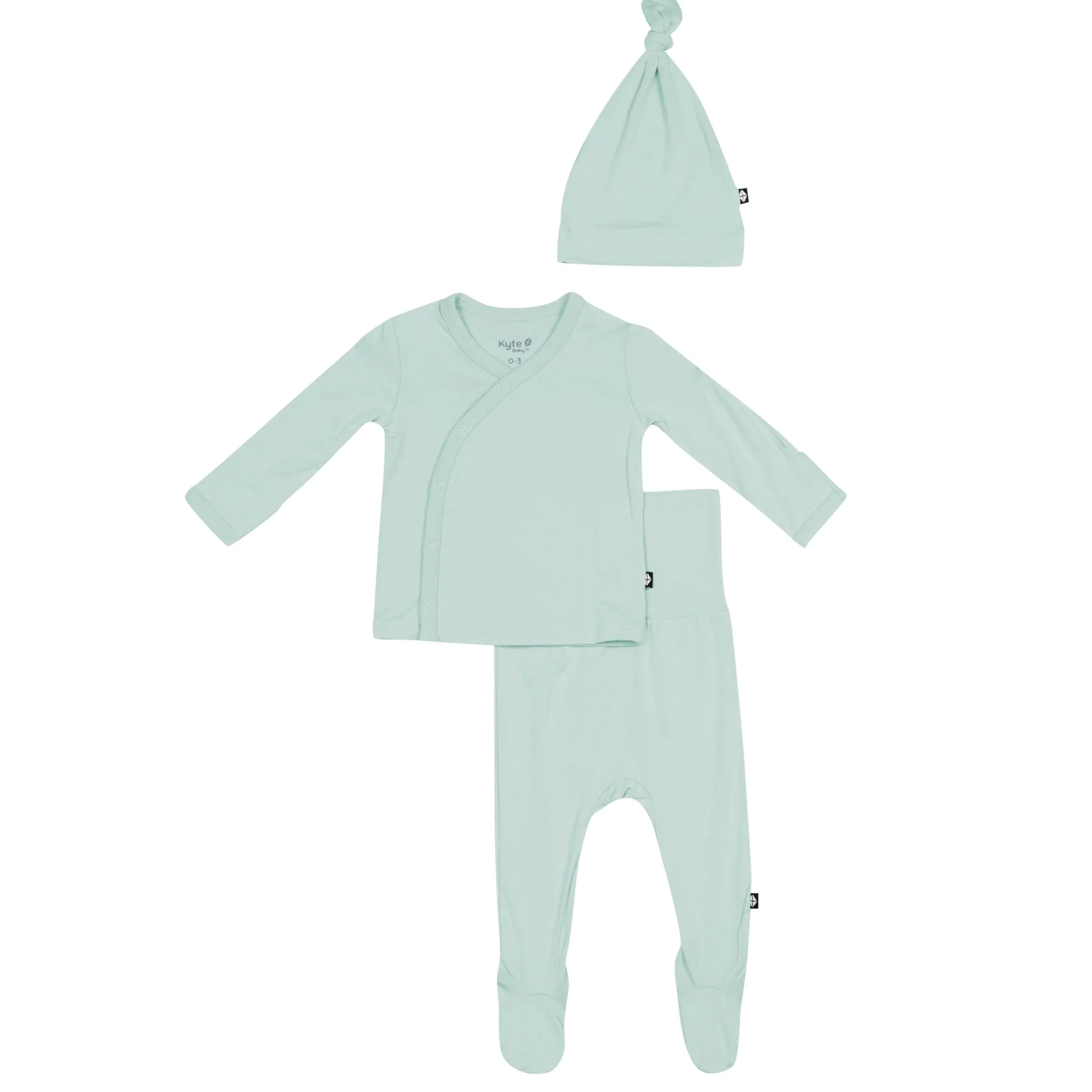 Kyte Baby Take Me Home Set with Cap in Sage Hot