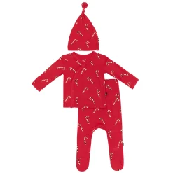 Kyte Baby Take Me Home Set with Cap in Candy Cane Clearance