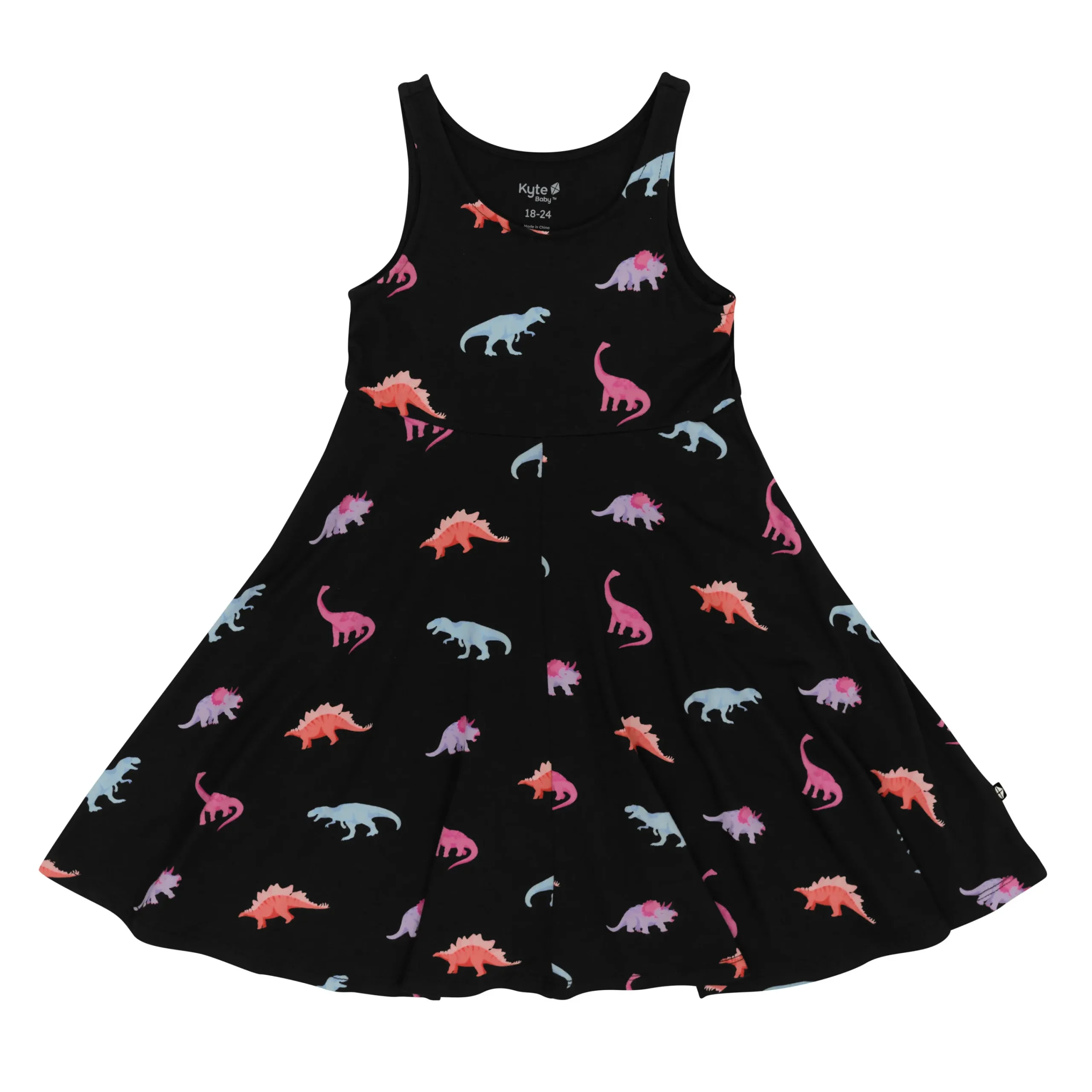 Kyte Baby Tank Twirl Dress in Midnight Roar Outlet