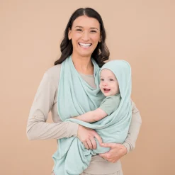 Kyte Baby Terry Apron Towel in Sage Sale