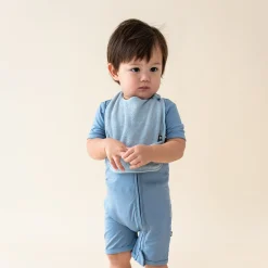 Kyte Baby Terry Pocket Bib in Fog Hot