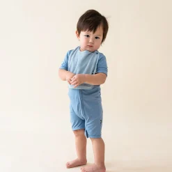 Kyte Baby Terry Pocket Bib in Fog Hot