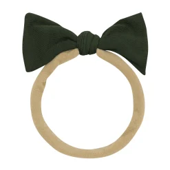 Kyte Baby Tiny Nylon Bow in Fir