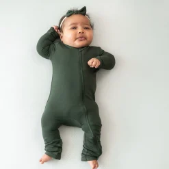 Kyte Baby Tiny Nylon Bow in Fir