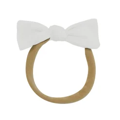 Kyte Baby Tiny Nylon Bow in Oat Sale