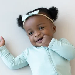 Kyte Baby Tiny Nylon Bow in Sage Online