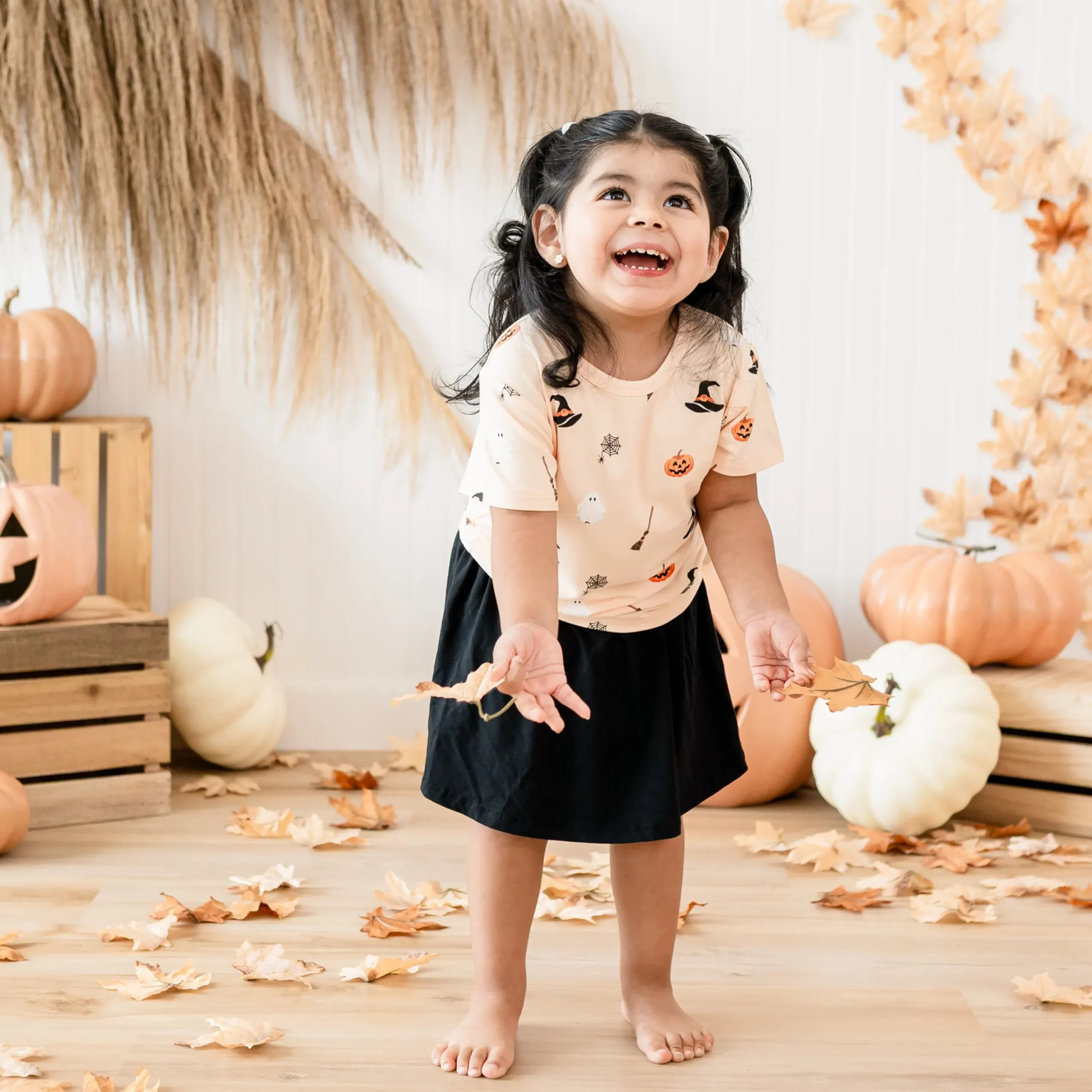 Kyte Baby Toddler Basic Tee in Bewitched Discount