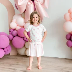 Kyte Baby Toddler Basic Tee in Bow Outlet