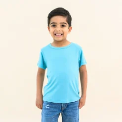 Kyte Baby Toddler Basic Tee in Makai Discount