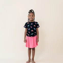 Kyte Baby Toddler Basic Tee in Midnight Roar Hot