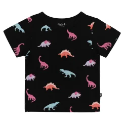 Kyte Baby Toddler Basic Tee in Midnight Roar Hot