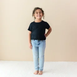 Kyte Baby Toddler Basic Tee in Midnight Discount