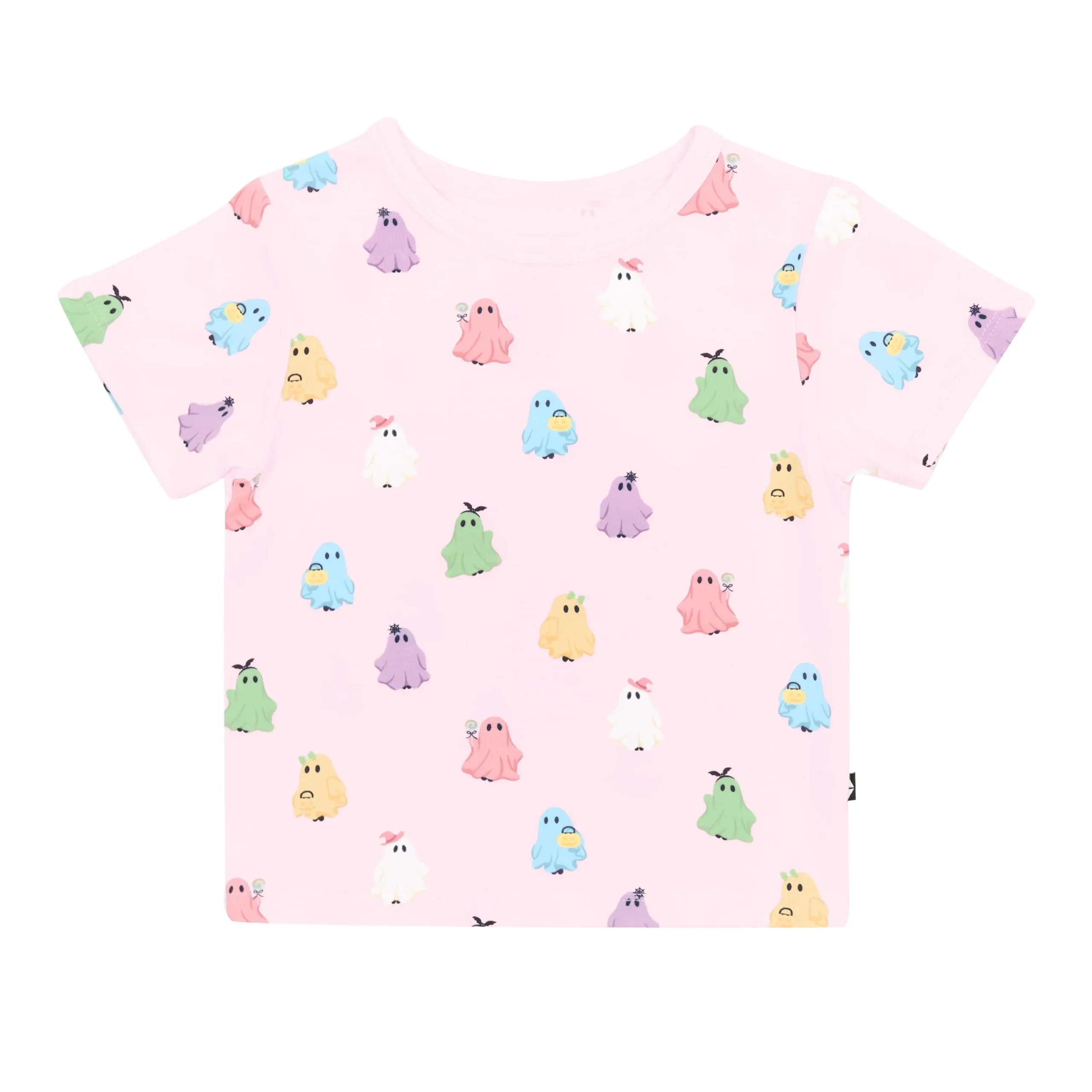 Kyte Baby Toddler Basic Tee in Pastel Ghost