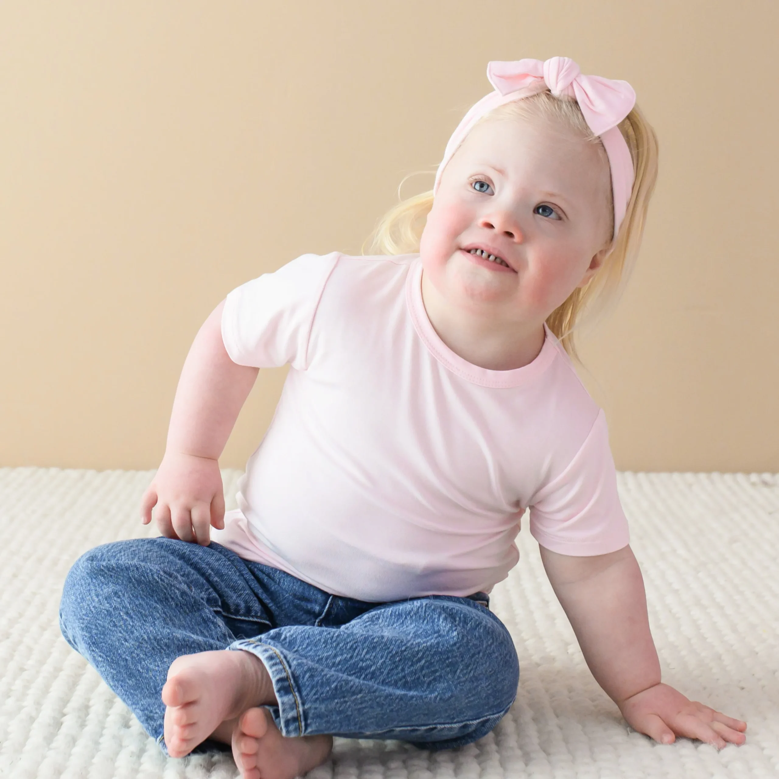 Kyte Baby Toddler Basic Tee in Sakura Clearance