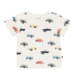 Kyte Baby Toddler Basic Tee in Vintage Truck Best