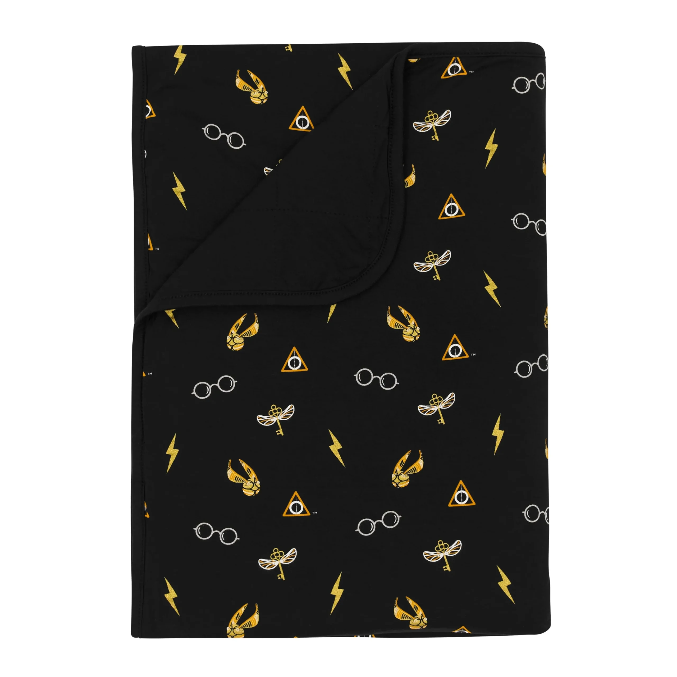 Kyte Baby Toddler Blanket in 1.0 Midnight Icon Hot