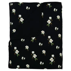 Kyte Baby Toddler Blanket in 1.0 Small Midnight Magnolia