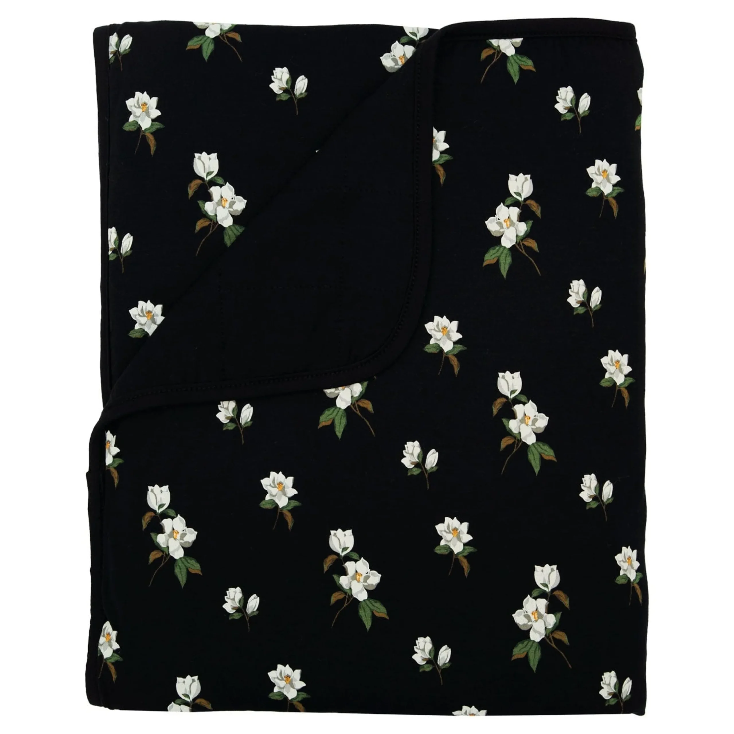 Kyte Baby Toddler Blanket in 1.0 Small Midnight Magnolia