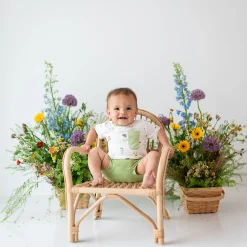 Kyte Baby Toddler Crew Neck Tee in Wildflower Online