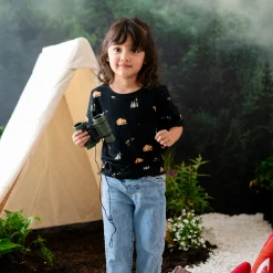 Kyte Baby Toddler Crew Neck Tee in Under the Stars Sale