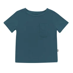 Kyte Baby Toddler Crew Neck Tee in Atlantic Best