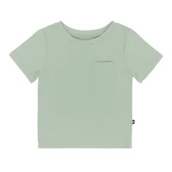 Kyte Baby Toddler Crew Neck Tee in Thyme Discount