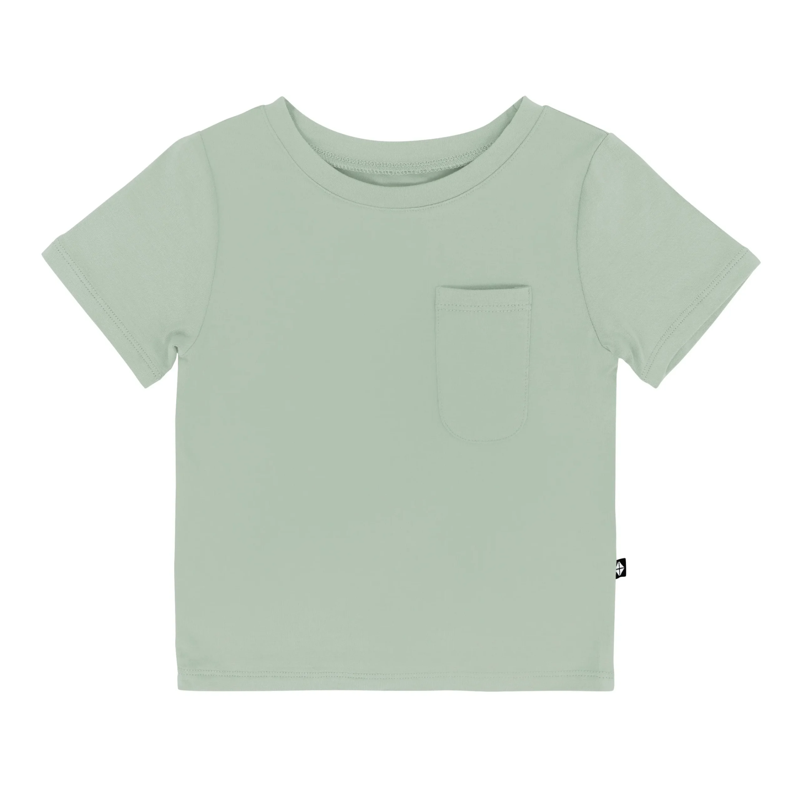 Kyte Baby Toddler Crew Neck Tee in Thyme Discount