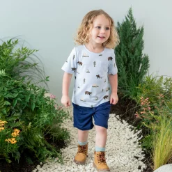 Kyte Baby Toddler Crew Neck Tee in Yosemite Clearance