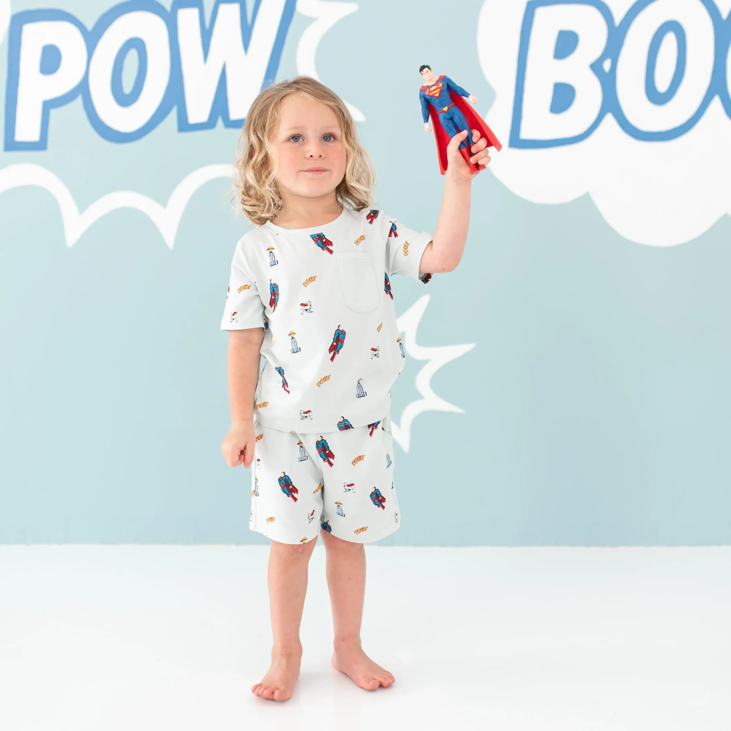 Kyte Baby Toddler Crew Neck Tee in Superman™ Online