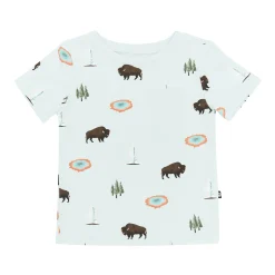Kyte Baby Toddler Crew Neck Tee in Yellowstone