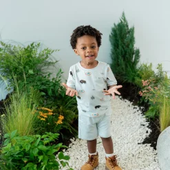 Kyte Baby Toddler Crew Neck Tee in Yellowstone