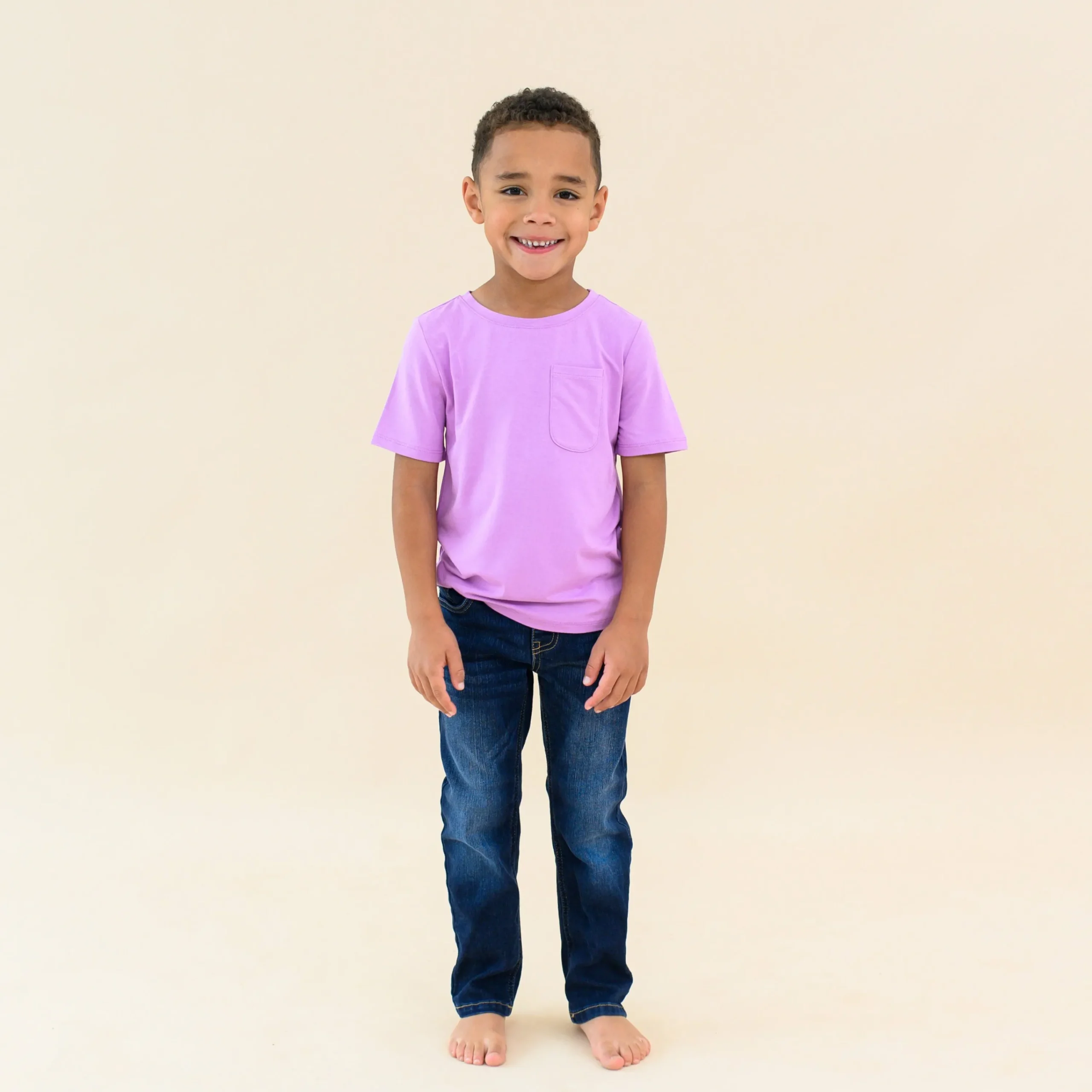 Kyte Baby Toddler Crew Neck Tee in Poi Discount