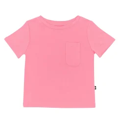 Kyte Baby Toddler Crew Neck Tee in Guava Discount