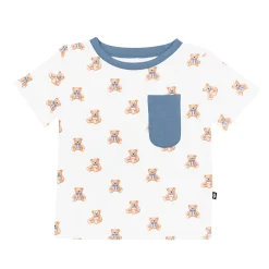 Kyte Baby Toddler Crew Neck Tee in Teddy Bear