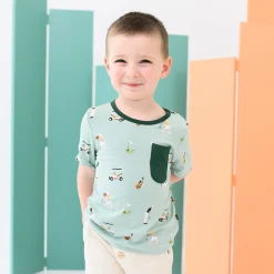 Kyte Baby Toddler Crew Neck Tee in Golf Clearance